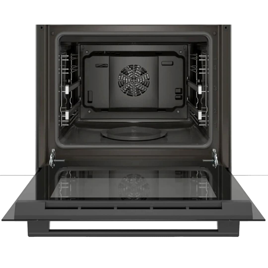 Электрический духовой шкаф Bosch Serie 6 HIJ517YB0R Black, Черный — фото 3