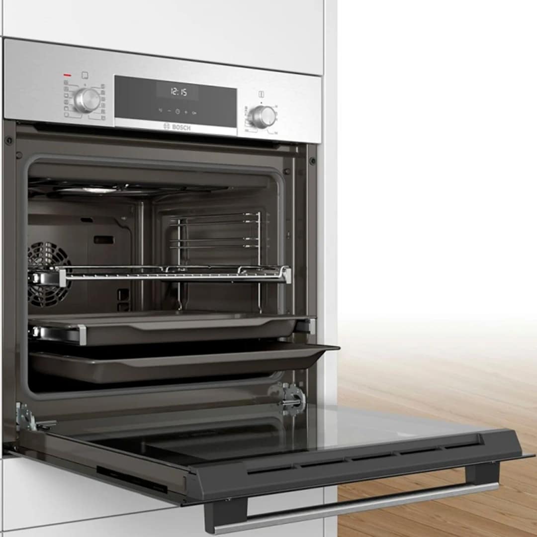 Электрический духовой шкаф Bosch Serie 6 HIJ517YS0R Silver, Серебристый — фото 5