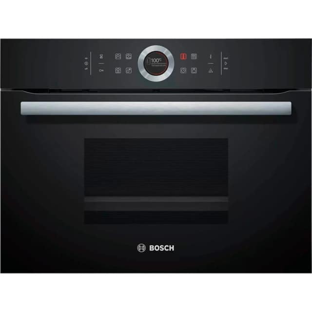 Электрический духовой шкаф Bosch Serie 8 CDG634AB0 Black, Черный