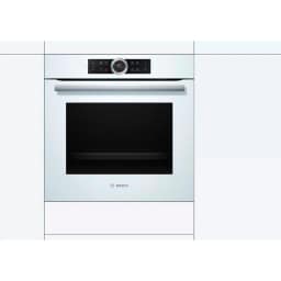 Электрический духовой шкаф Bosch Serie 8 HBG675BW1 White, Белый — фото 5