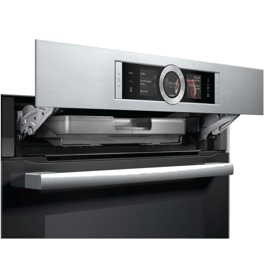 Электрический духовой шкаф Bosch Serie 8 HRG656XS2 Silver, Серебристый — фото 3