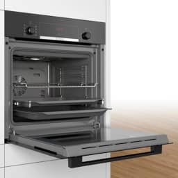 Электрический духовой шкаф Bosch Serie 4 HBF534EB0Q Black, Черный — фото 5