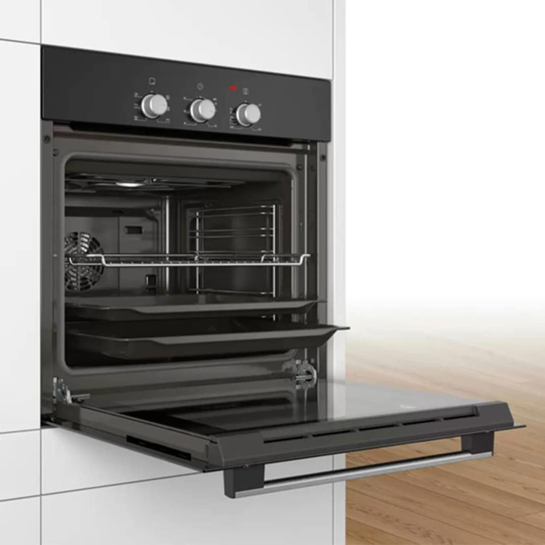 Электрический духовой шкаф Bosch Serie 2 HBF011BA0Q Black, Черный — фото 5