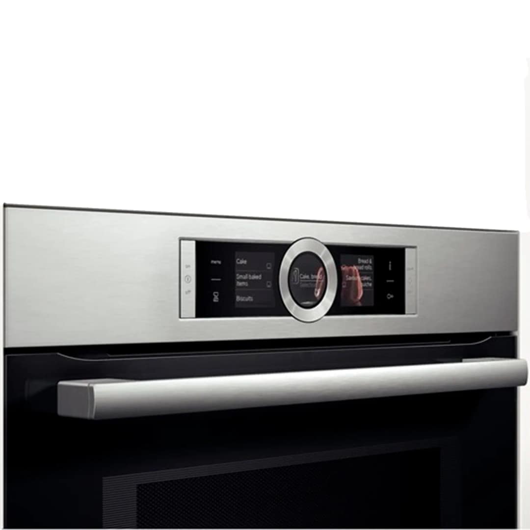 Электрический духовой шкаф Bosch Serie 8 HMG636BS1 Silver, Серебристый — фото 3