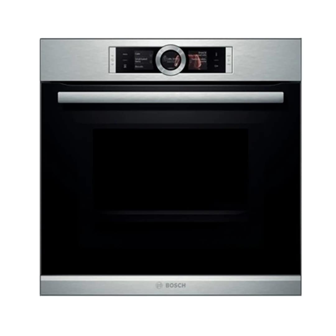Электрический духовой шкаф Bosch Serie 8 HMG636BS1 Silver, Серебристый — фото 5