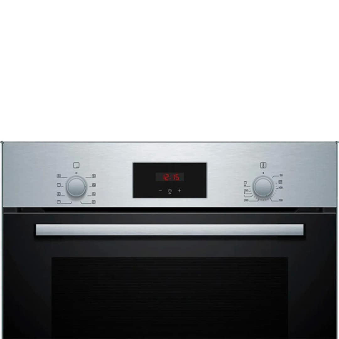 Электрический духовой шкаф Bosch Serie 2 HBF113BR0Q Silver, Серебристый — фото 2