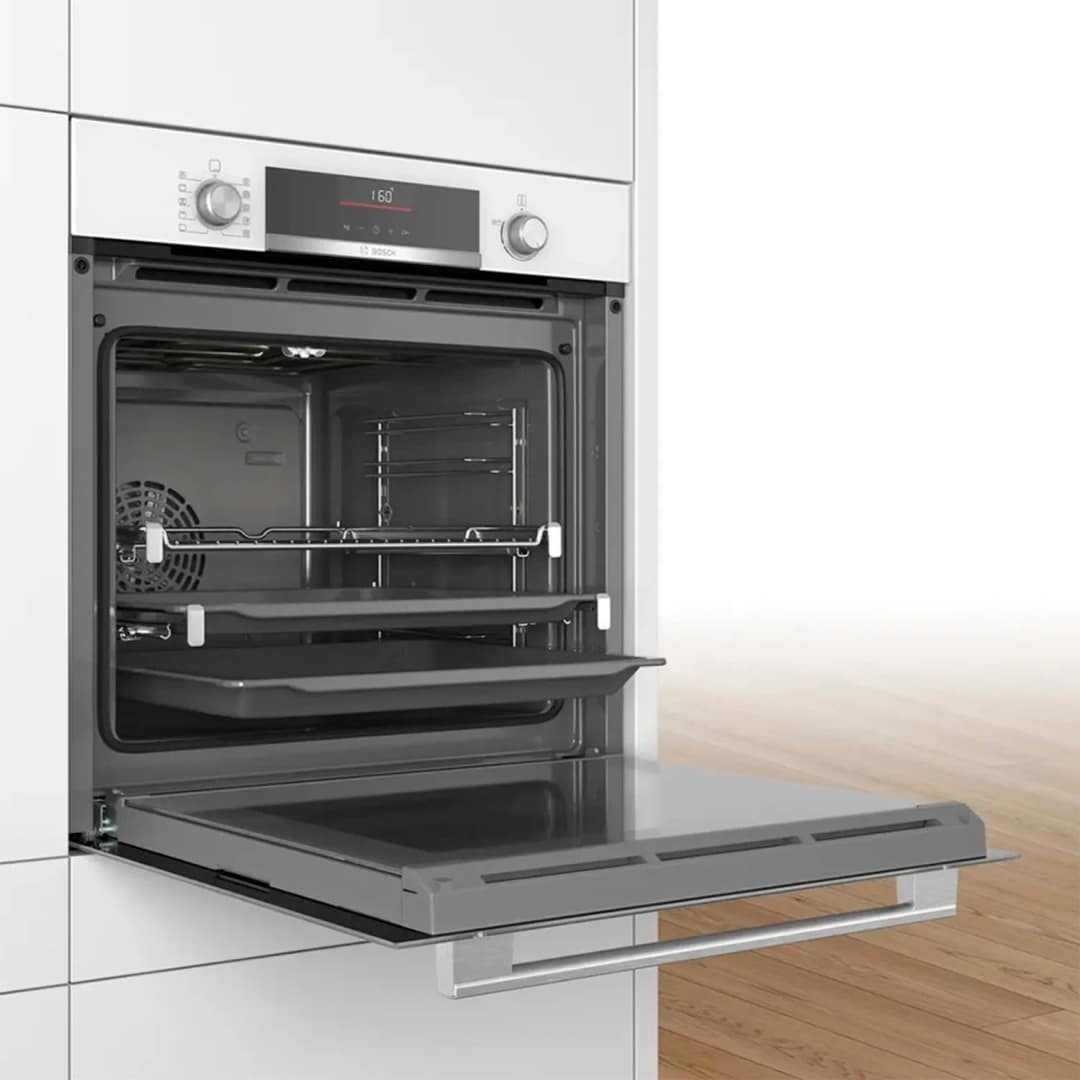Электрический духовой шкаф Bosch Serie 6 HBG536HW0R White, Белый — фото 4