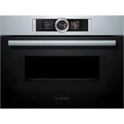 Электрический духовой шкаф Bosch Serie 8 CMG656BS1M Silver, Серебристый — фото 1
