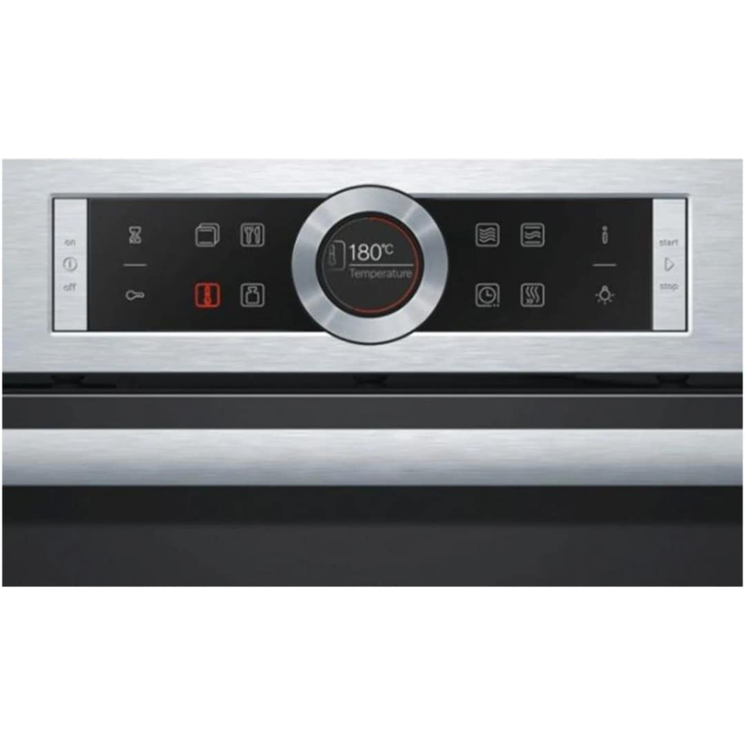 Электрический духовой шкаф Bosch Serie 8 CMG633BS1 Silver, Серебристый — фото 2
