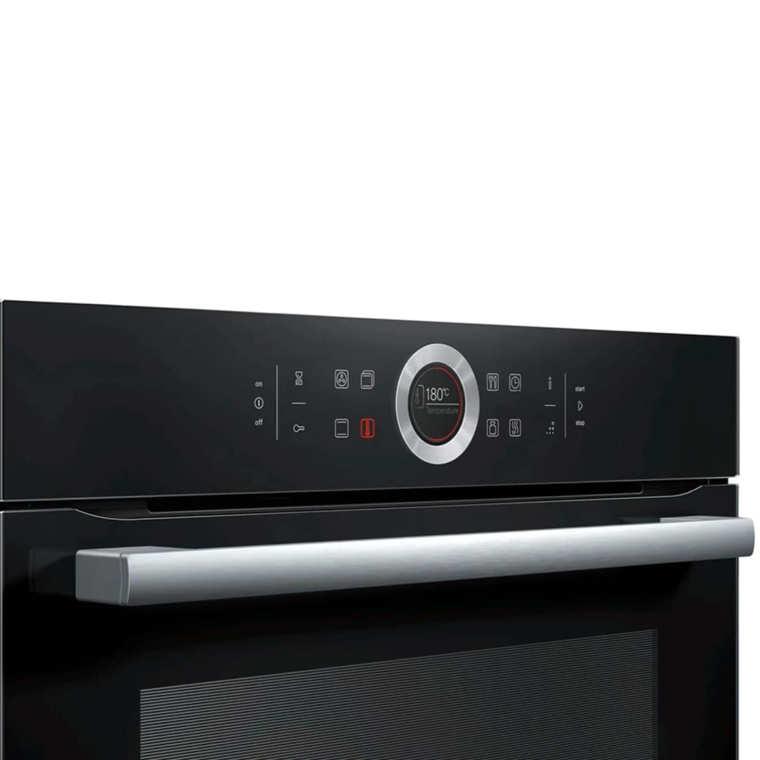 Электрический духовой шкаф Bosch Serie 8 HBG655NB1 Black, Черный — фото 3