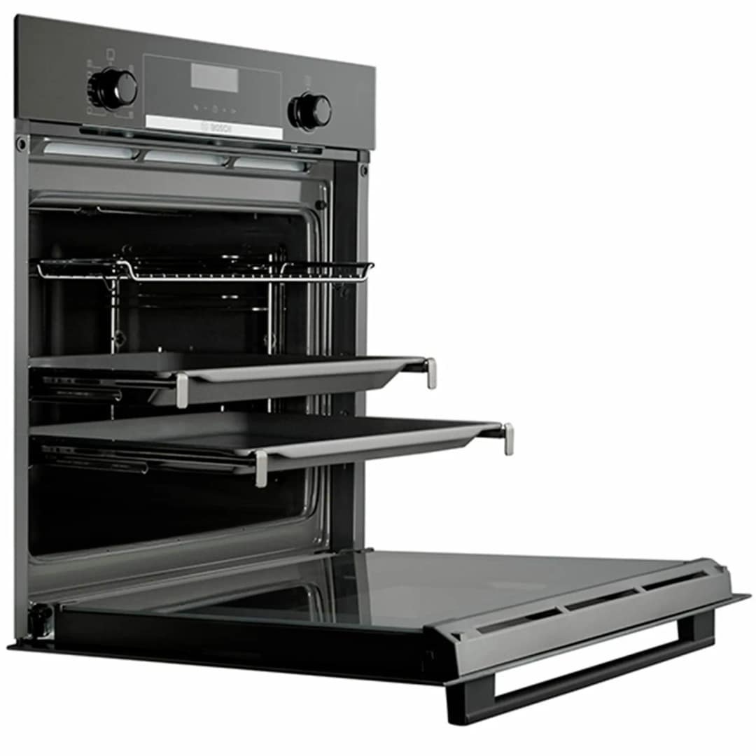 Электрический духовой шкаф Bosch Serie 6 HBG536HB0R Black, Черный — фото 4
