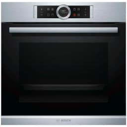 Электрический духовой шкаф Bosch Serie 8 HBG632BS1 Silver, Серебристый — фото 1