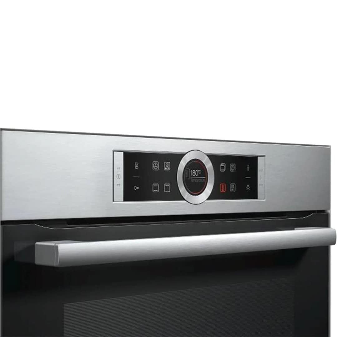 Электрический духовой шкаф Bosch Serie 8 HBG632BS1 Silver, Серебристый — фото 2