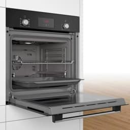 Электрический духовой шкаф Bosch Serie 2 HBF153EB0 Black, Черный — фото 4