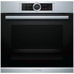 Электрический духовой шкаф Bosch Serie 8 HBG632TS1 Silver, Серебристый — фото 1