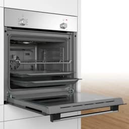 Электрический духовой шкаф Bosch Serie 2 HBF010BR1S Silver, Серебристый — фото 3