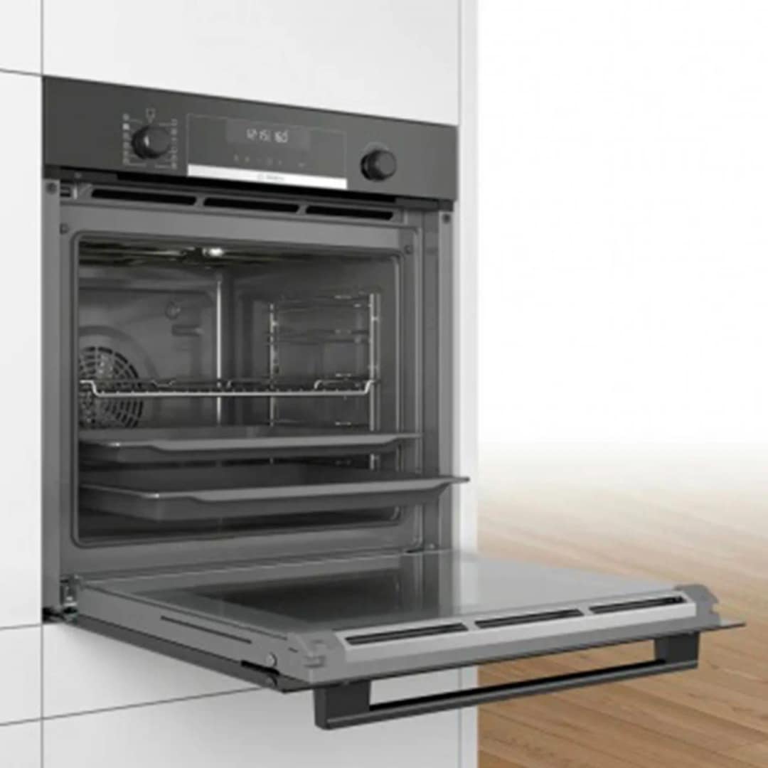 Электрический духовой шкаф Bosch Serie 6 HRA578BB0S Black, Черный — фото 3