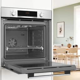Электрический духовой шкаф Bosch Serie 4 HBA3340S0 Silver, Серебристый — фото 4