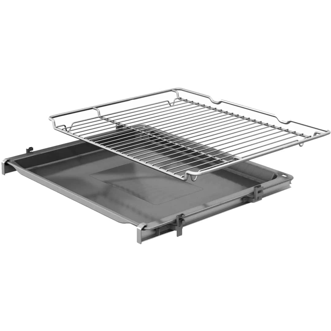Электрический духовой шкаф Bosch Serie 4 HBA3340S0 Silver, Серебристый — фото 5