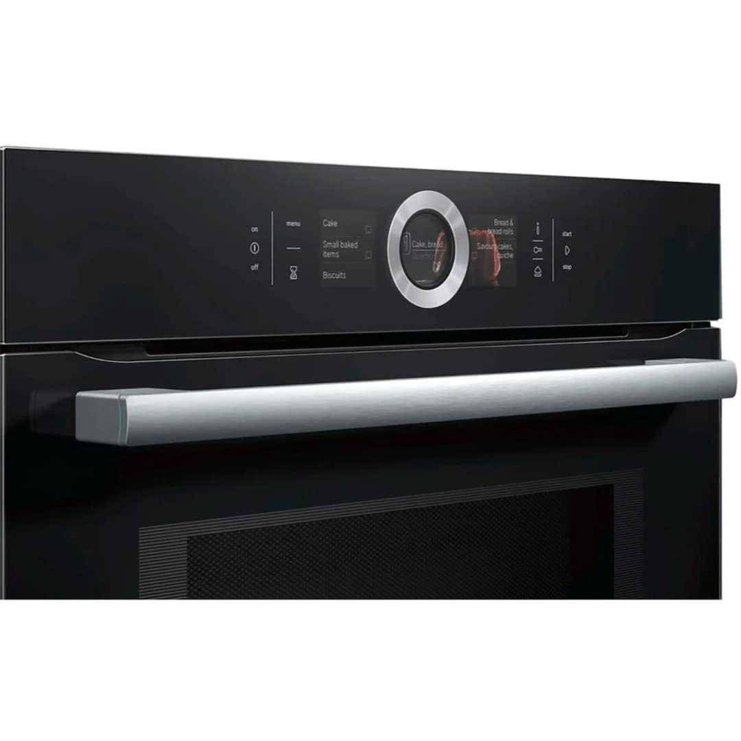 Электрический духовой шкаф Bosch Serie 8 HNG6764B6 Black, Черный — фото 2