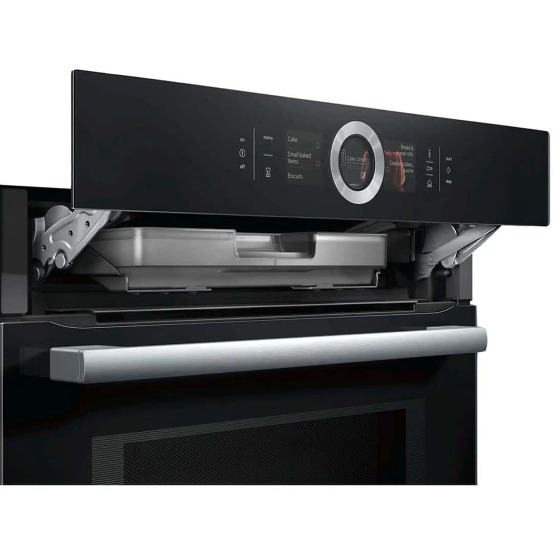 Электрический духовой шкаф Bosch Serie 8 HNG6764B6 Black, Черный — фото 3
