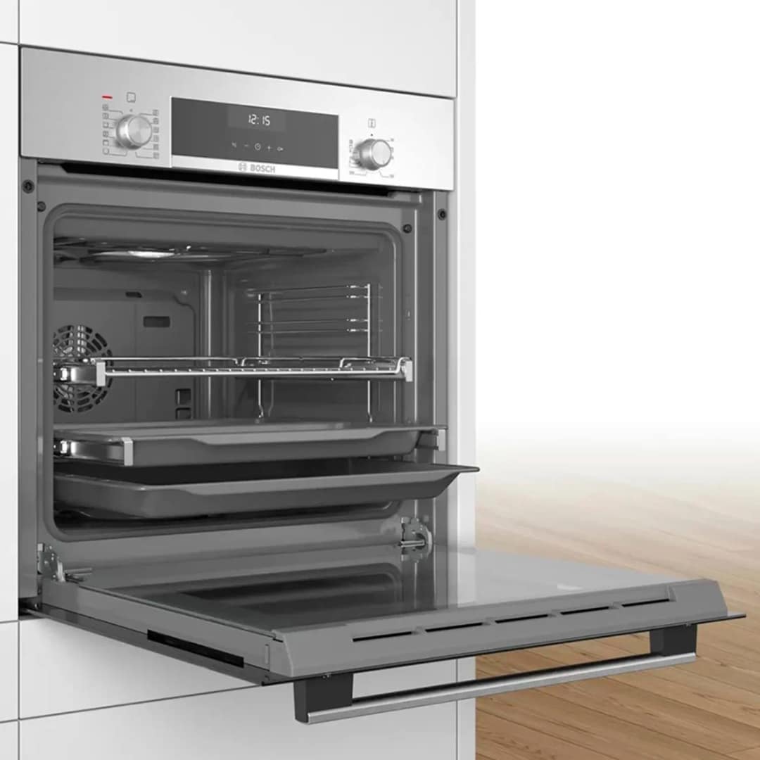 Электрический духовой шкаф Bosch Serie 6 HIJ517YS2R Silver, Серебристый — фото 5