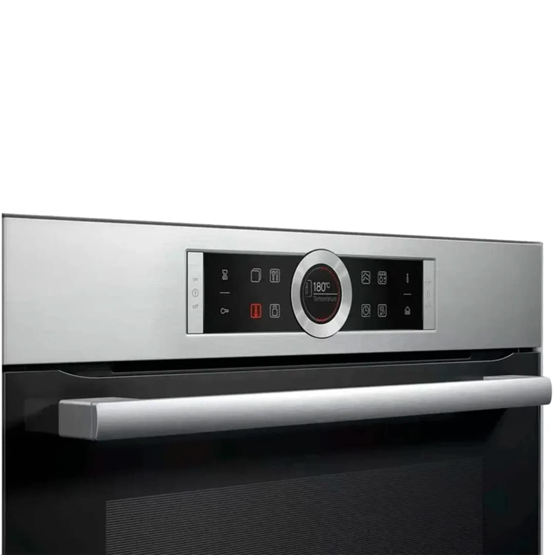 Электрический духовой шкаф Bosch Serie 8 HRG6753S2 Silver, Серебристый — фото 2