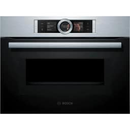 Электрический духовой шкаф Bosch Serie 8 CMG656BS1 Silver, Серебристый — фото 1