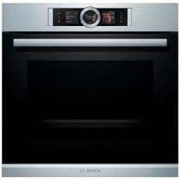 Электрический духовой шкаф Bosch Serie 8 HSG636ES1 Silver, Серебристый — фото 1