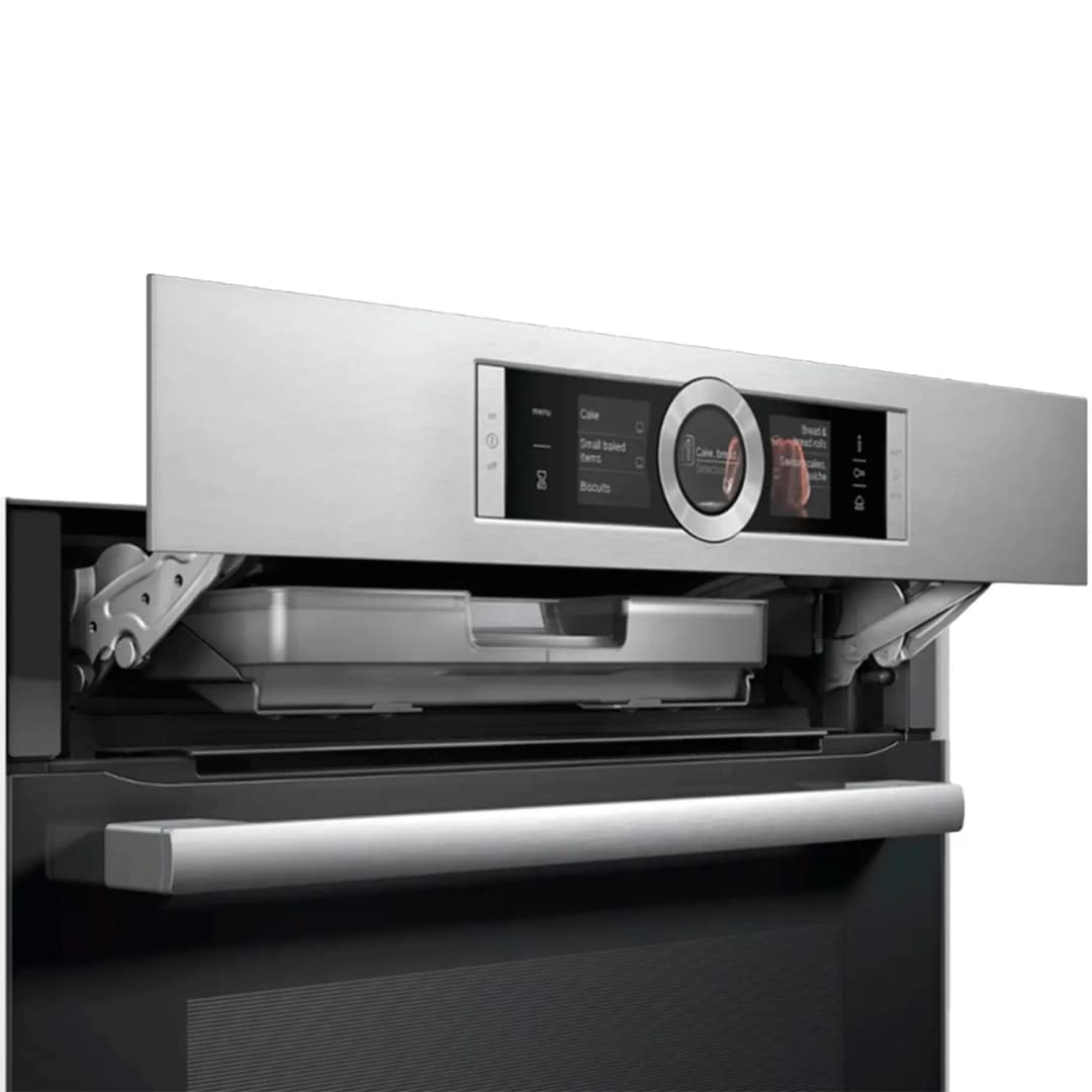 Электрический духовой шкаф Bosch Serie 8 HSG636ES1 Silver, Серебристый — фото 3