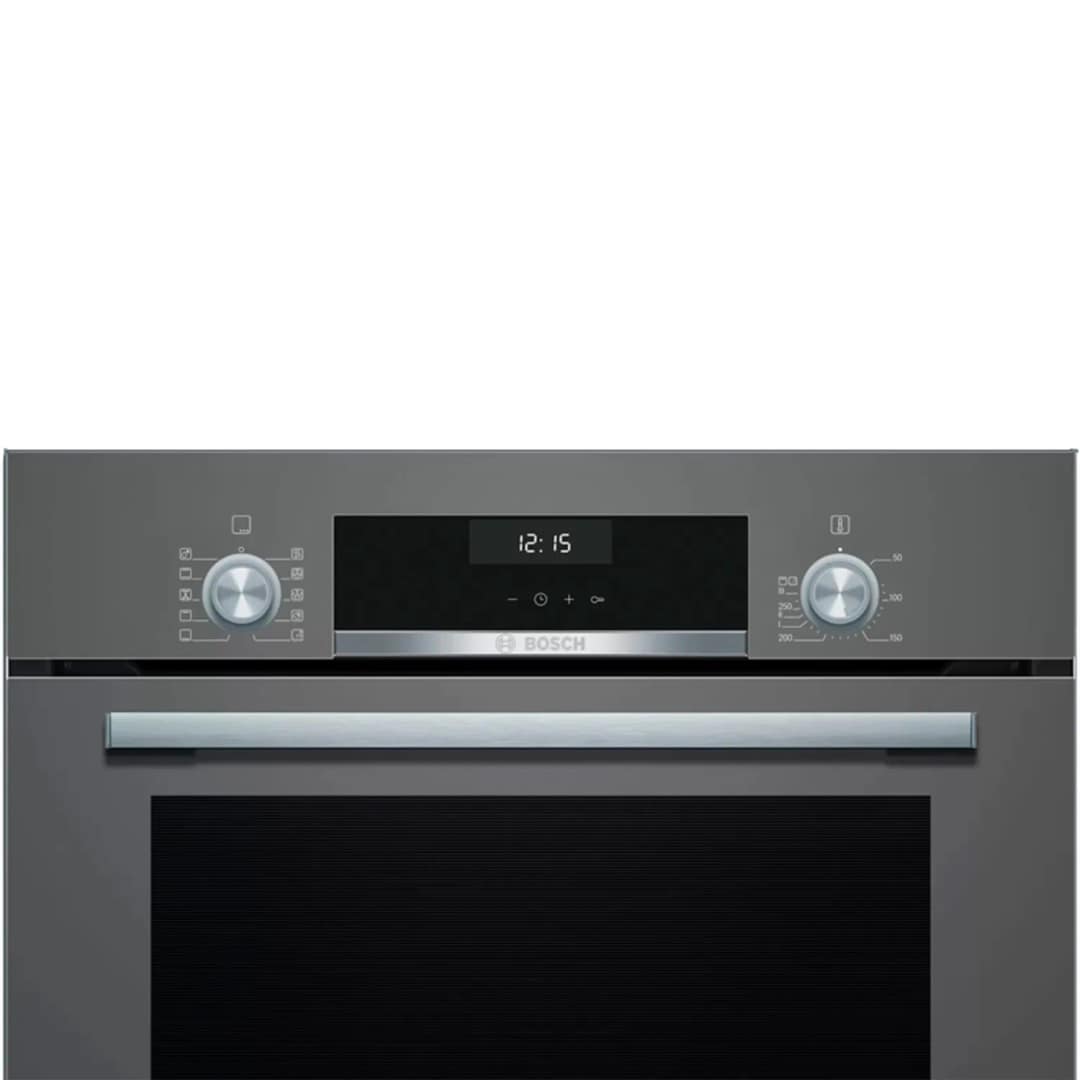 Электрический духовой шкаф Bosch Serie 6 HBJ558YH0T Gray, Серый — фото 2