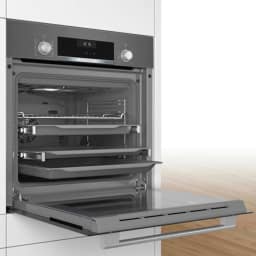 Электрический духовой шкаф Bosch Serie 6 HBJ558YH0T Gray, Серый — фото 4