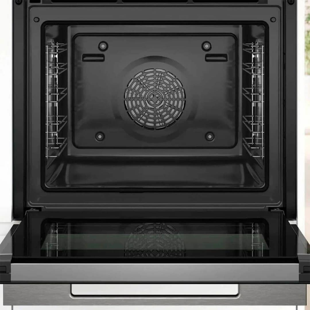Электрический духовой шкаф Bosch Serie 8 HBG7721B1S Black, Черный — фото 3