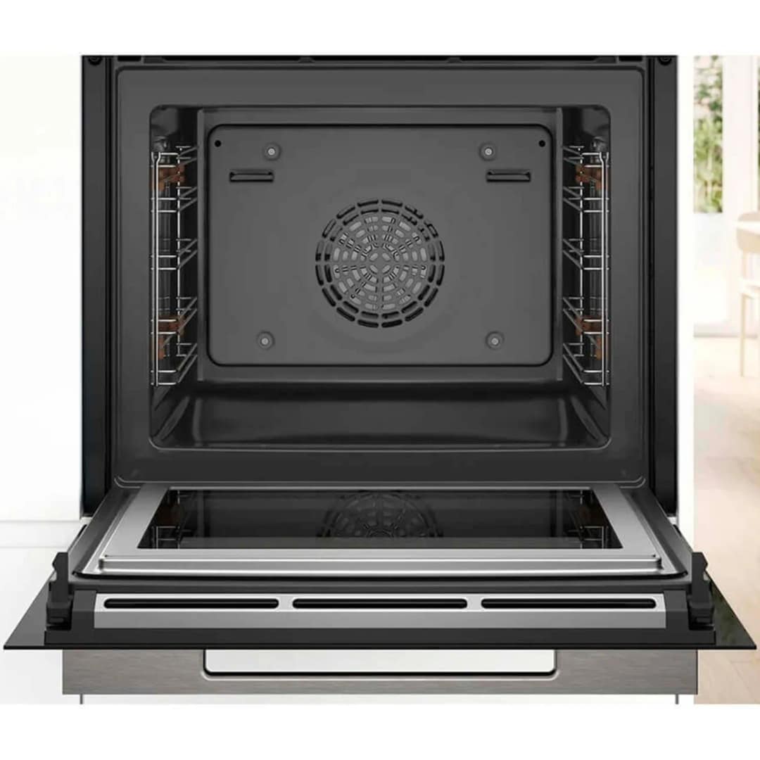 Электрический духовой шкаф Bosch Serie 8 HMG776NB1 Black, Черный — фото 4