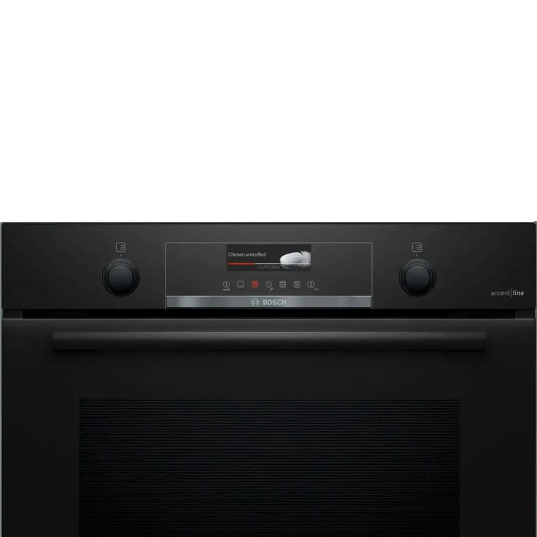 Электрический духовой шкаф Bosch Serie 6 HBG4795B1S Black, Черный — фото 2