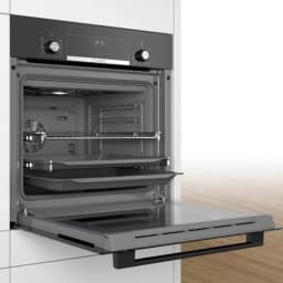 Электрический духовой шкаф Bosch Serie 6 HBJ558YB0Q Black, Черный — фото 4