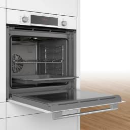 Электрический духовой шкаф Bosch Serie 4 HBA533BW1 White, Белый — фото 4