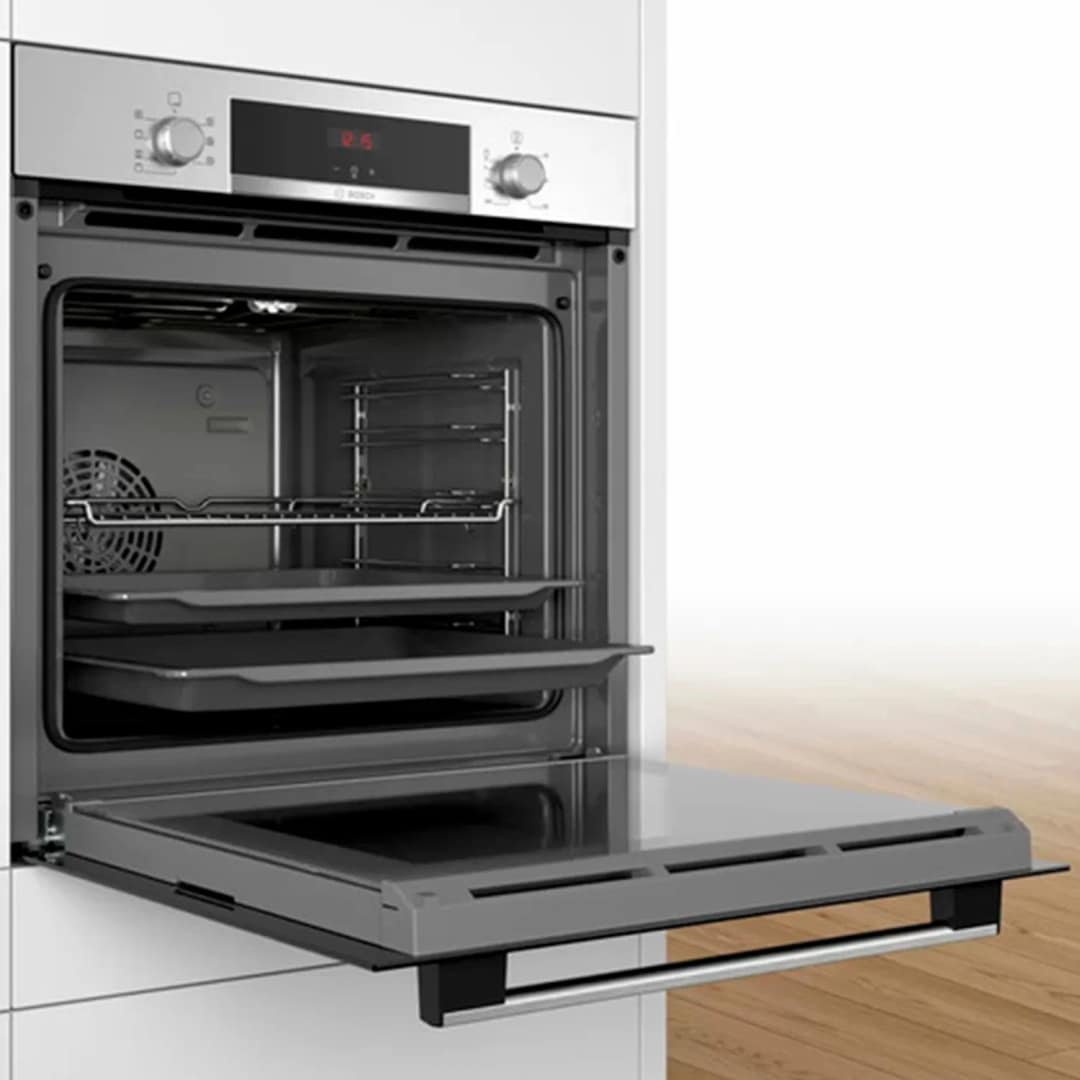 Электрический духовой шкаф Bosch Serie 4 HBA533BS0S Silver, Серебристый — фото 4