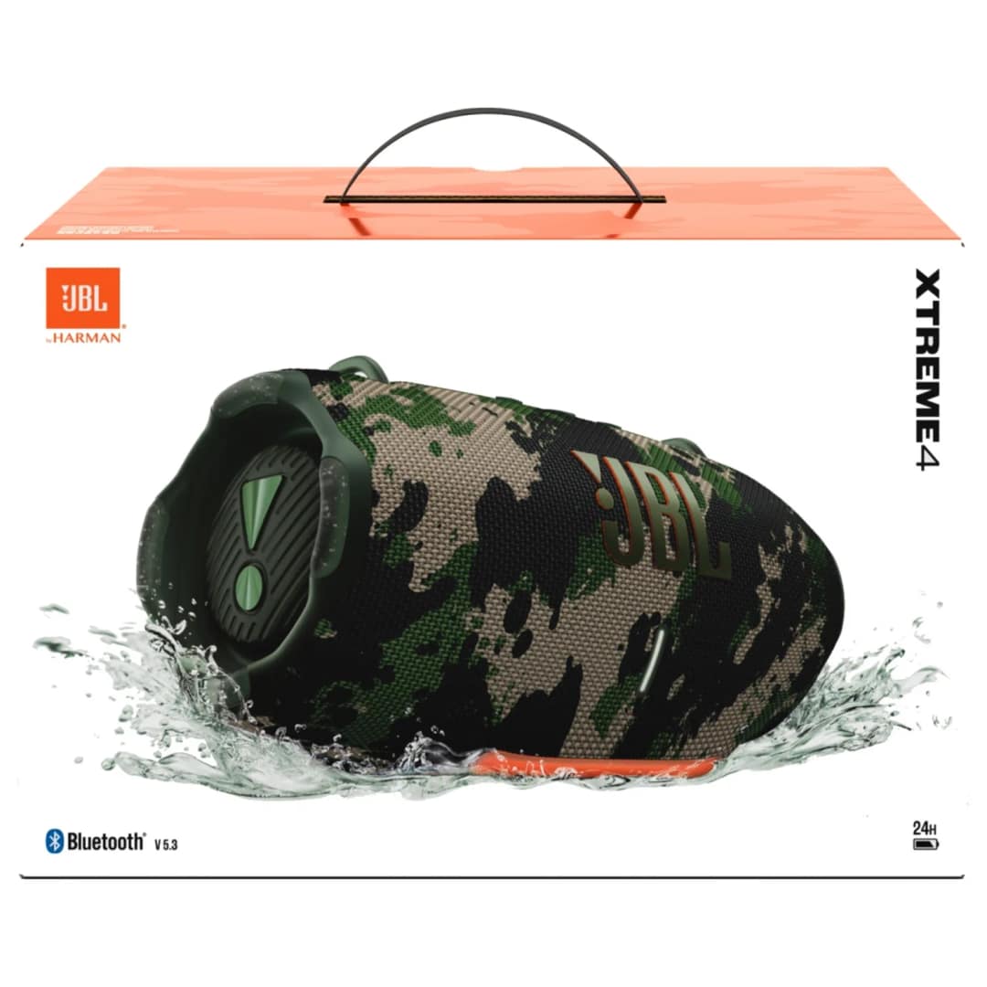 Портативная колонка JBL Xtreme 4 Camouflage, Зеленый — фото 3