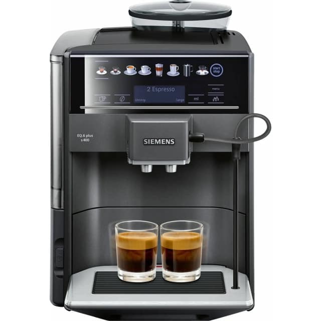 Кофемашина Siemens TE654319RW Black, Черный