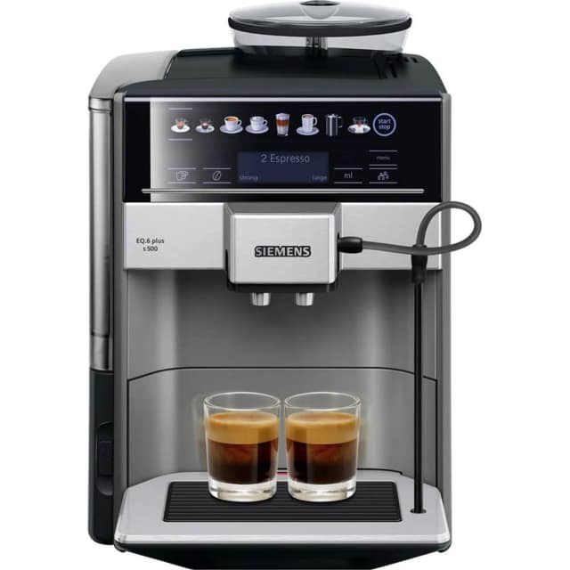 Кофемашина Siemens TE655203RW Black, Черный