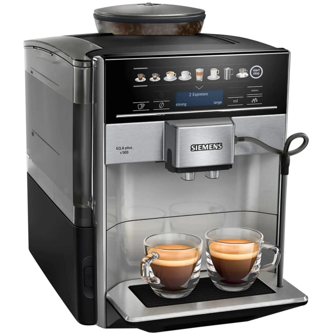 Кофемашина Siemens TE655203RW Black, Черный — фото 3