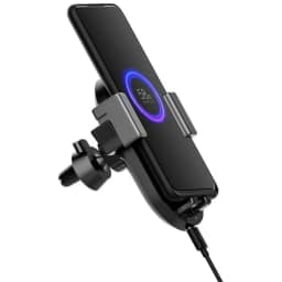 Автомобильный держатель Xiaomi Mi Wireless Car Charger 20W Black, Черный — фото 5