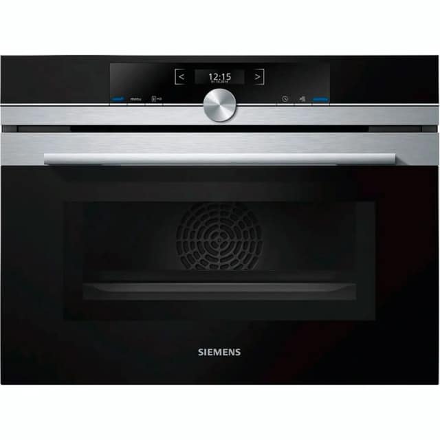 Электрический духовой шкаф Siemens CM633GBS1 Silver, Серебристый