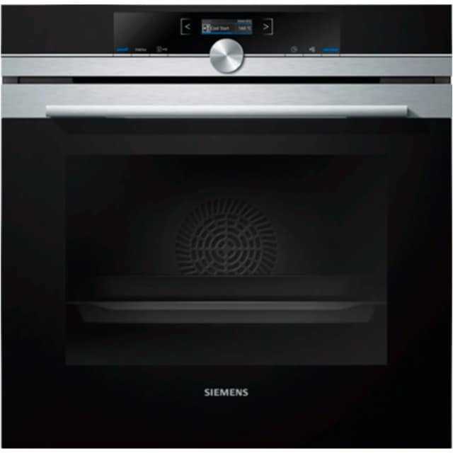 Электрический духовой шкаф Siemens HB634GBS1 Silver, Серебристый