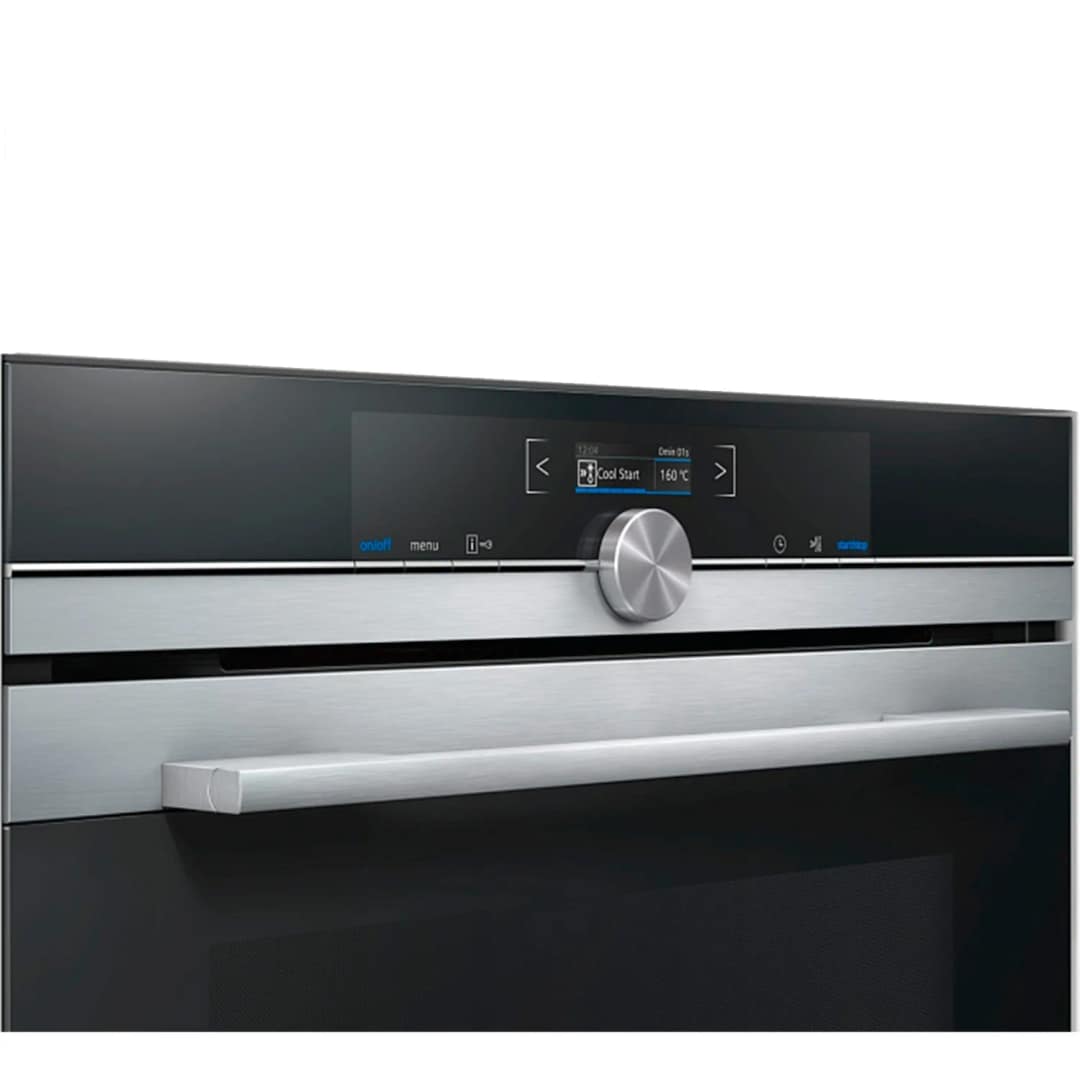 Электрический духовой шкаф Siemens HB634GBS1 Silver, Серебристый — фото 2