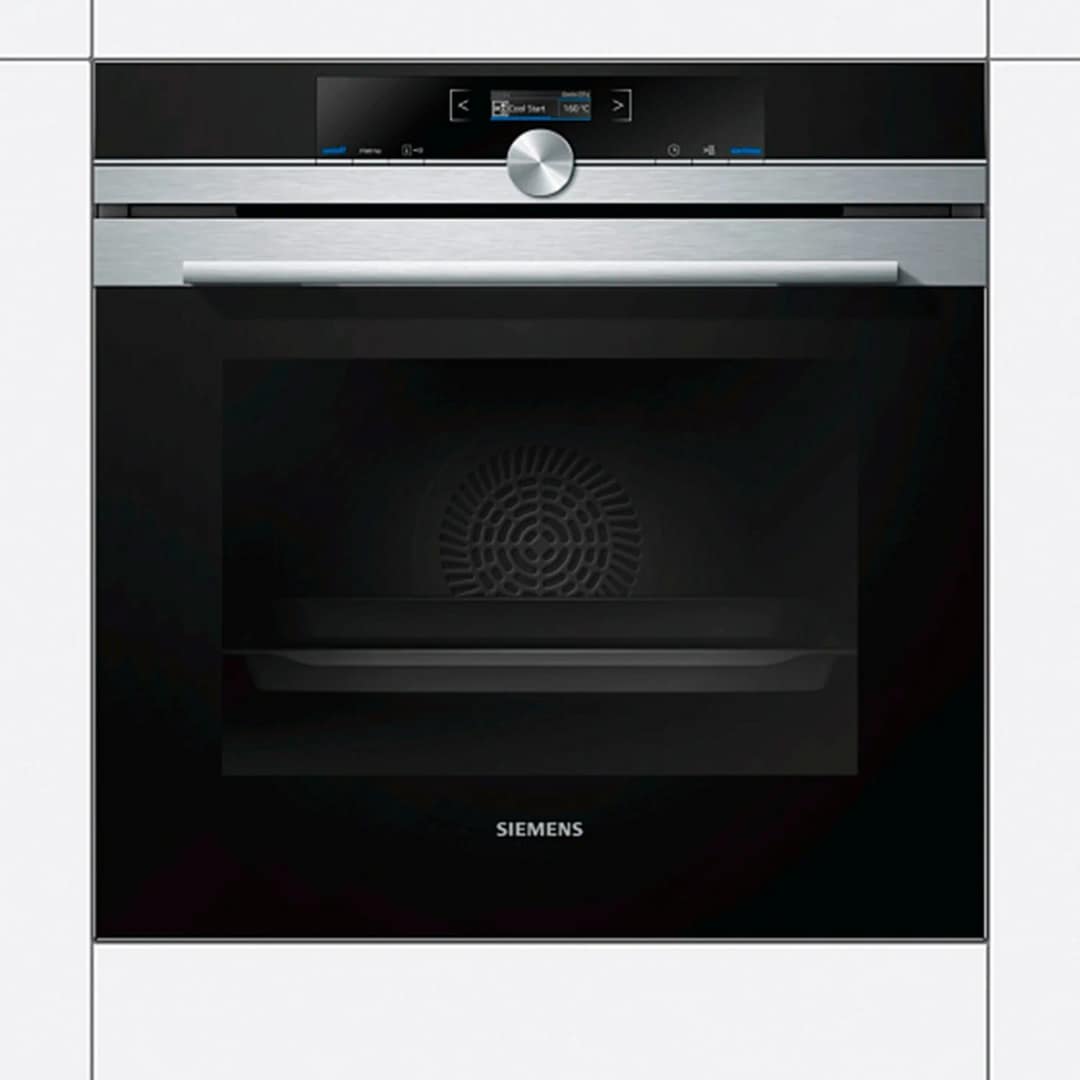Электрический духовой шкаф Siemens HB634GBS1 Silver, Серебристый — фото 3