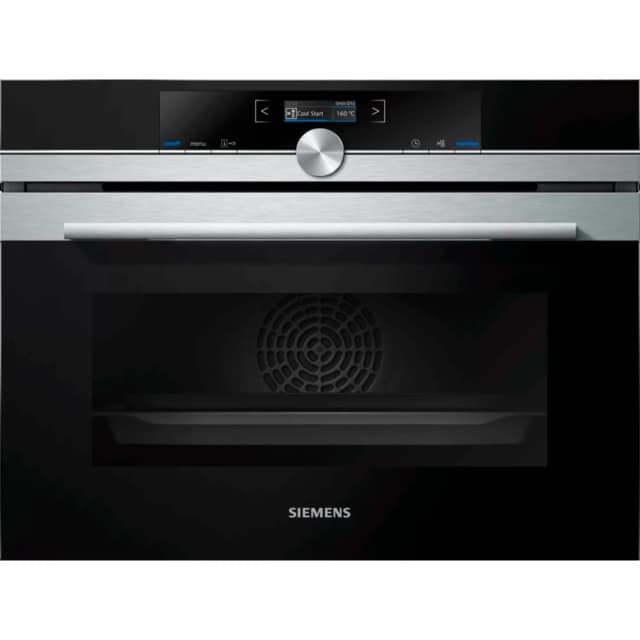 Электрический духовой шкаф Siemens CB634GBS3 Silver, Серебристый