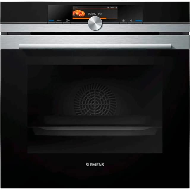 Электрический духовой шкаф Siemens HB678GBS6 Silver, Серебристый