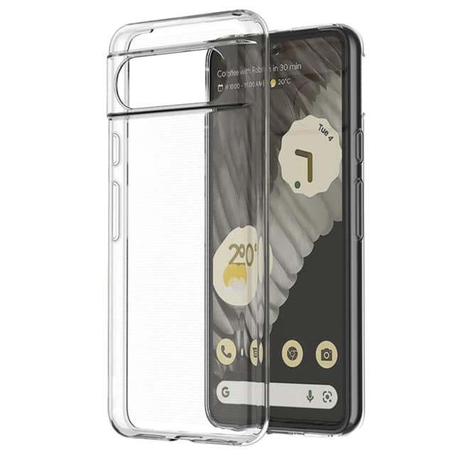 Чехол TPU для Google Pixel 8 Pro Clear, Прозрачный
